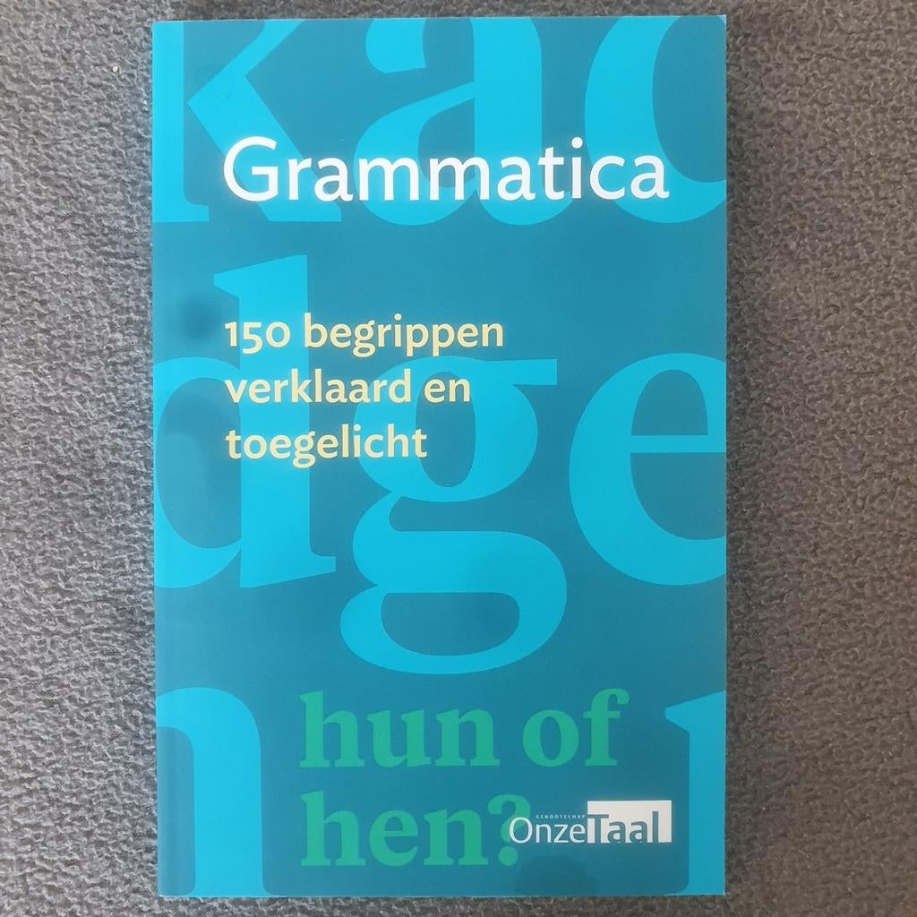 Grammatica - Genootschap onze taal, Gelezen, Ophalen of Verzenden, Genootschap onze Taal, Nederlands