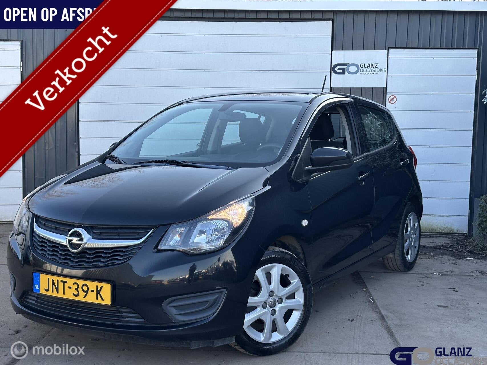 Opel KARL 1.0 ecoFLEX Edition, Voorwielaandrijving, Euro 6, Zwart, Handgeschakeld