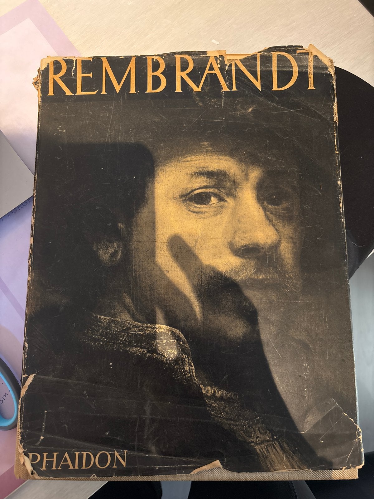 Rembrandt Selected Paintings Phaidon Boek - Goede Staat, Boeken, Ophalen of Verzenden, Gelezen, Schilder- en Tekenkunst