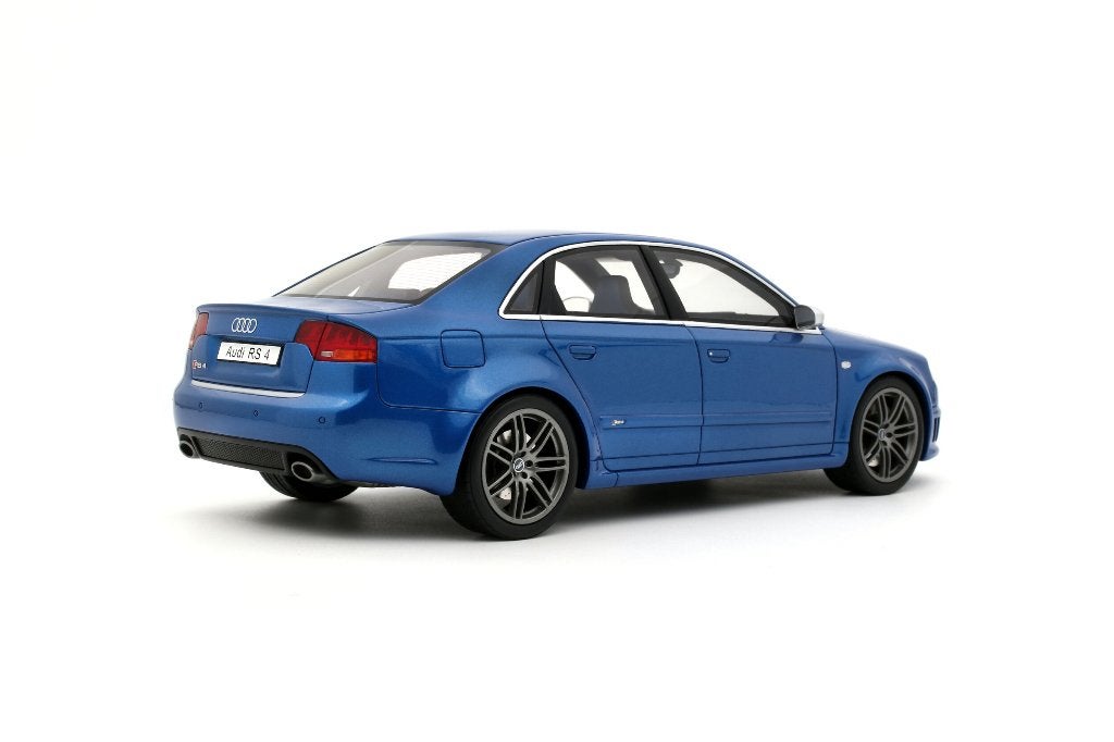 OttoMobile 1:18 Audi RS 4 B7 Sedan Sprint Blue 2007, OttOMobile, -, Nieuw, Ophalen of Verzenden
