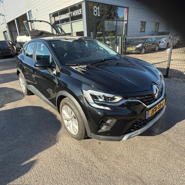 Renault Captur 1.6 E-Tech plug-in hybrid 160 iconic, Auto's, 77 km/l, Gebruikt, 4 cilinders, Zwart