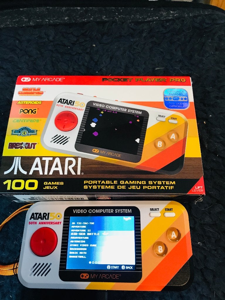 My Arcade DGUNL-7015 Atari Pocket Player Pro Handheld Porta, 1 speler, Racen en Vliegen, Nieuw, Ophalen of Verzenden