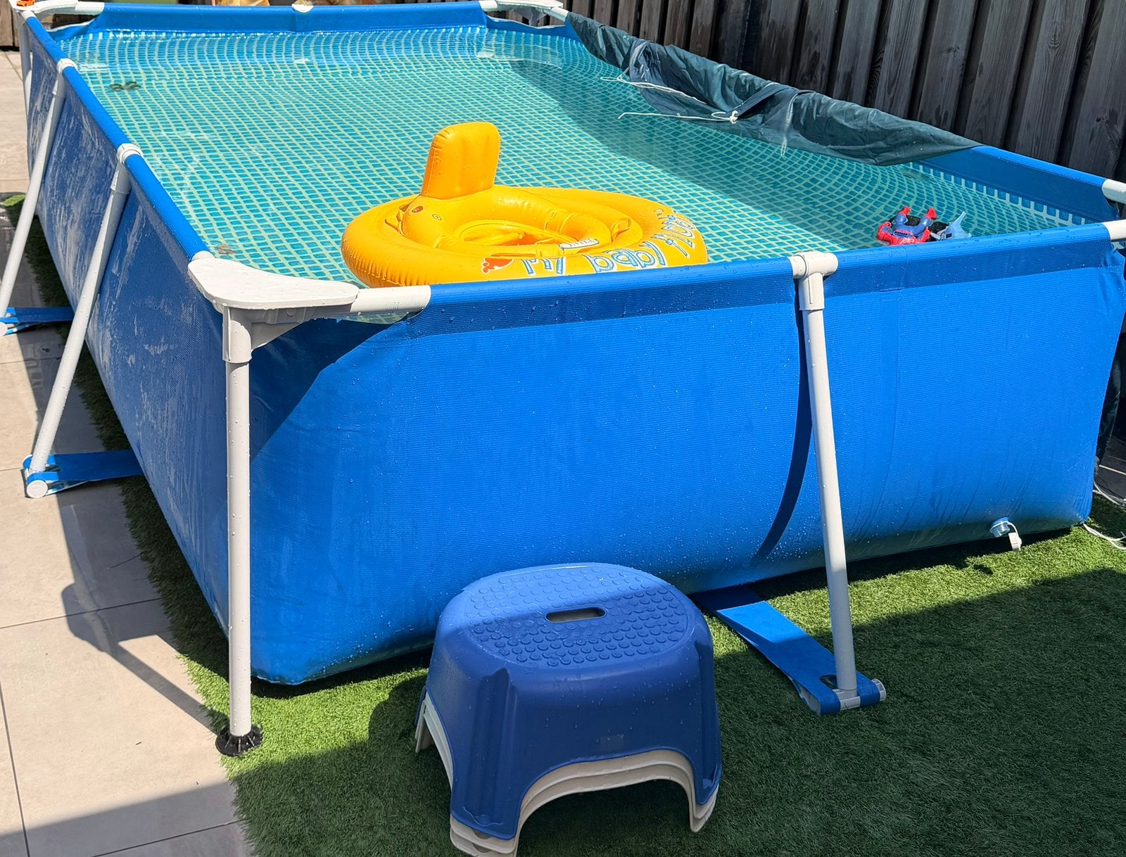 Zwembad 2x3 meter met toebehoren, Gebruikt, Ophalen of Verzenden, Opzetzwembad, 200 tot 400 cm