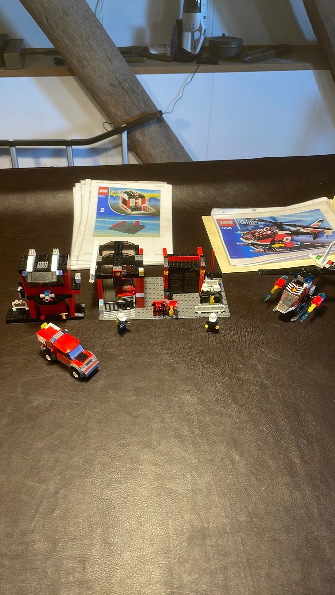 Lego City set 7240 ;2/3/4 set 7238, Kinderen en Baby's, Ophalen of Verzenden, Zo goed als nieuw, Lego, City