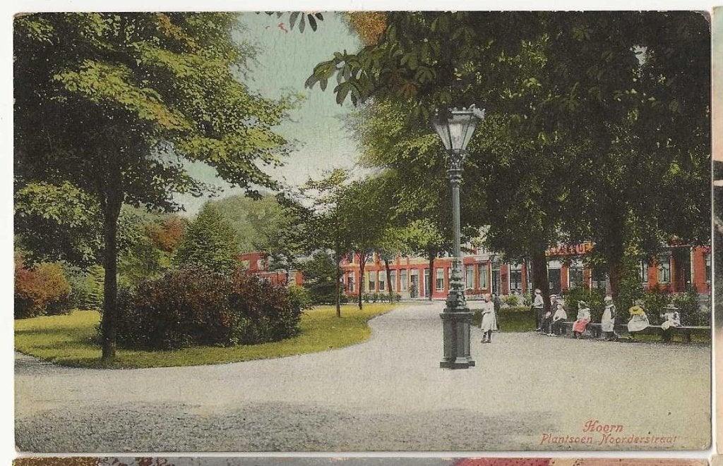 Hoorn-469 Noorder Plantsoen, Ophalen of Verzenden, Voor 1920, Gelopen, Noord-Holland