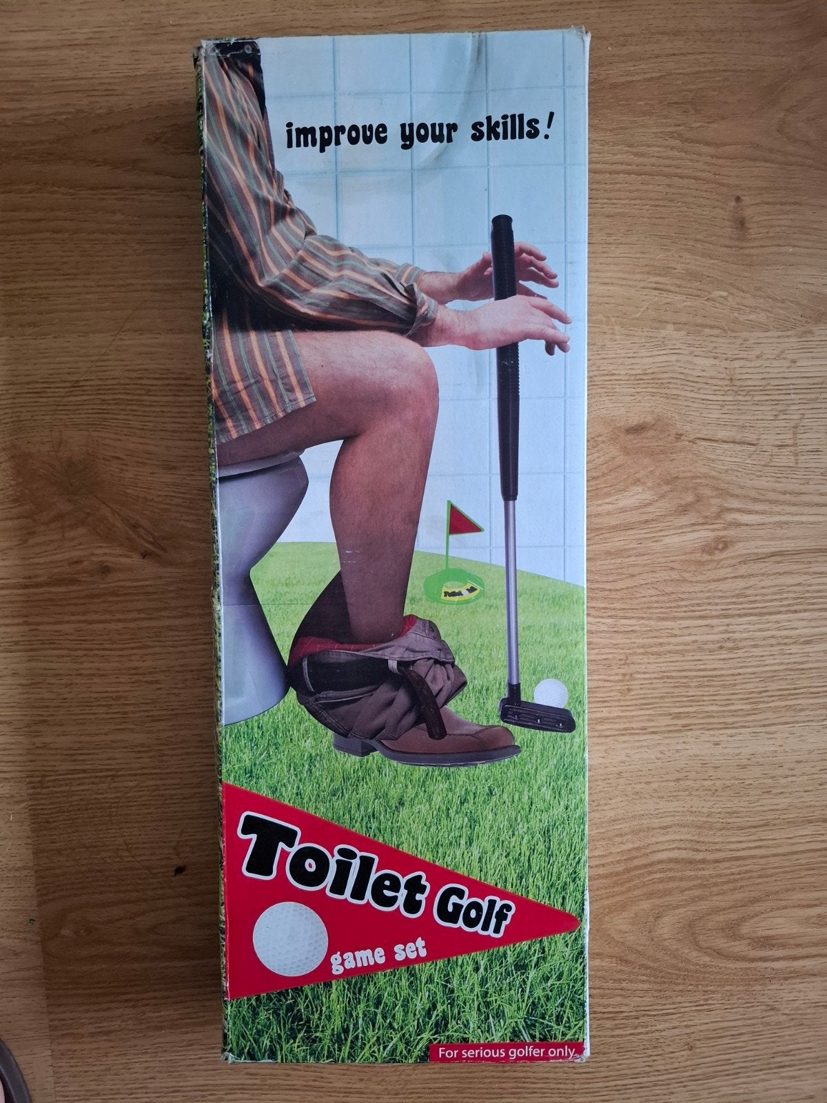 Toilet Golf Spel - Verbeter je Putting Skills!, Ophalen of Verzenden, Zo goed als nieuw