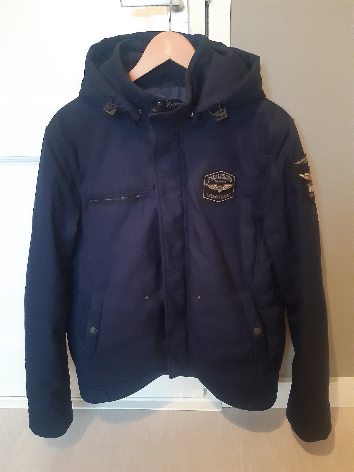 PME Legend skyhog winterjas maat L, Kleding | Heren, Ophalen, Maat 52/54 (L), Blauw, PME Legend