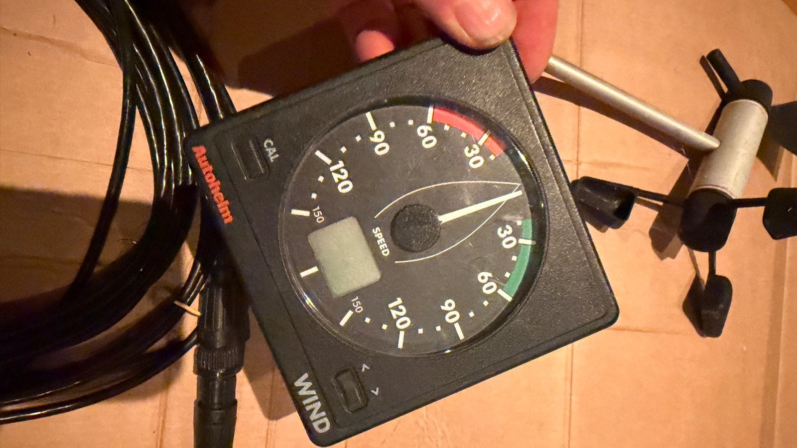 St50 Autohelm Windmeter met Windvaan en Kabel, Watersport en Boten, Ophalen of Verzenden, Gebruikt, Overige typen
