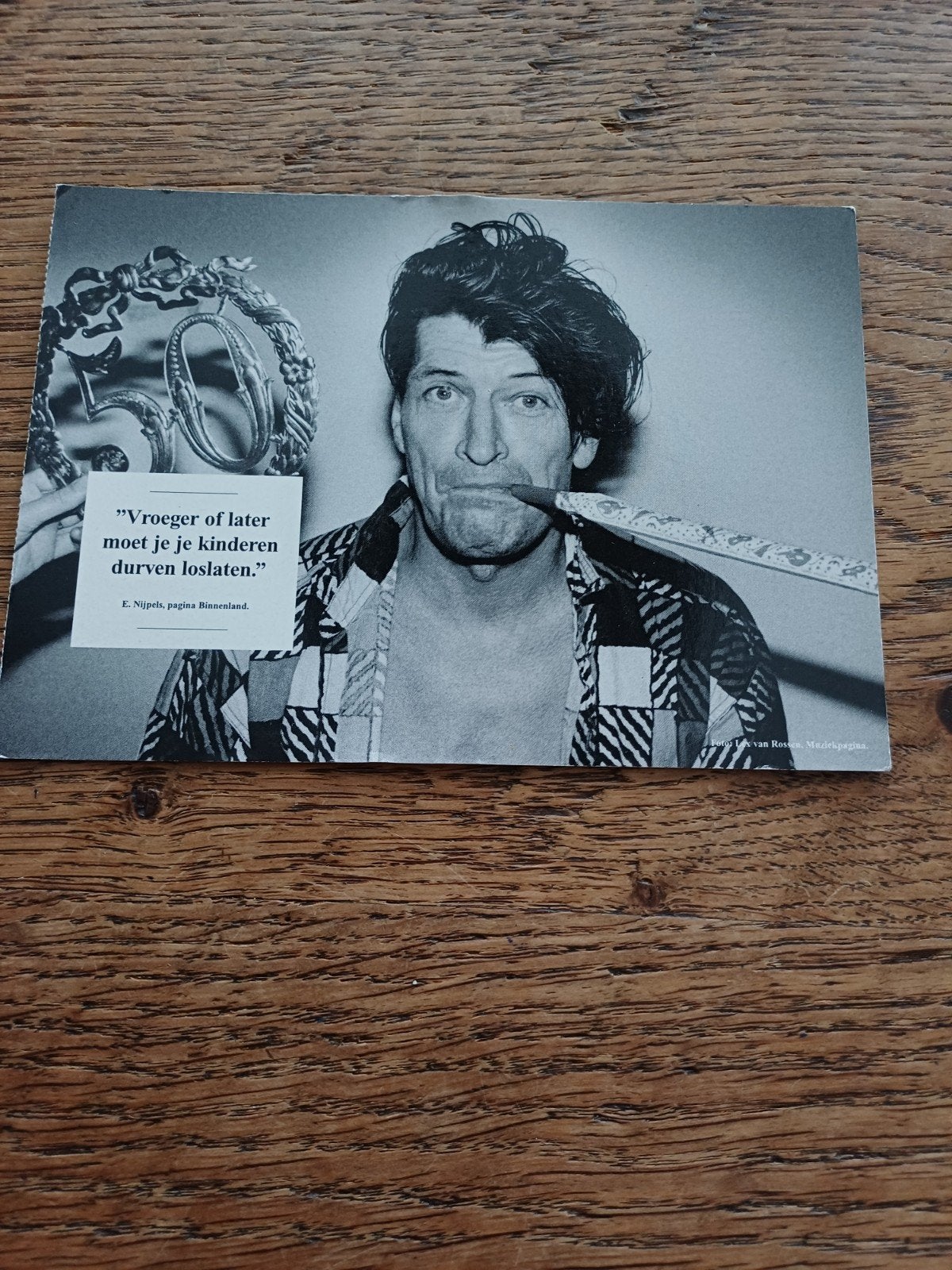 HERMAN BROOD, Ophalen of Verzenden, Zo goed als nieuw, Foto of Kaart