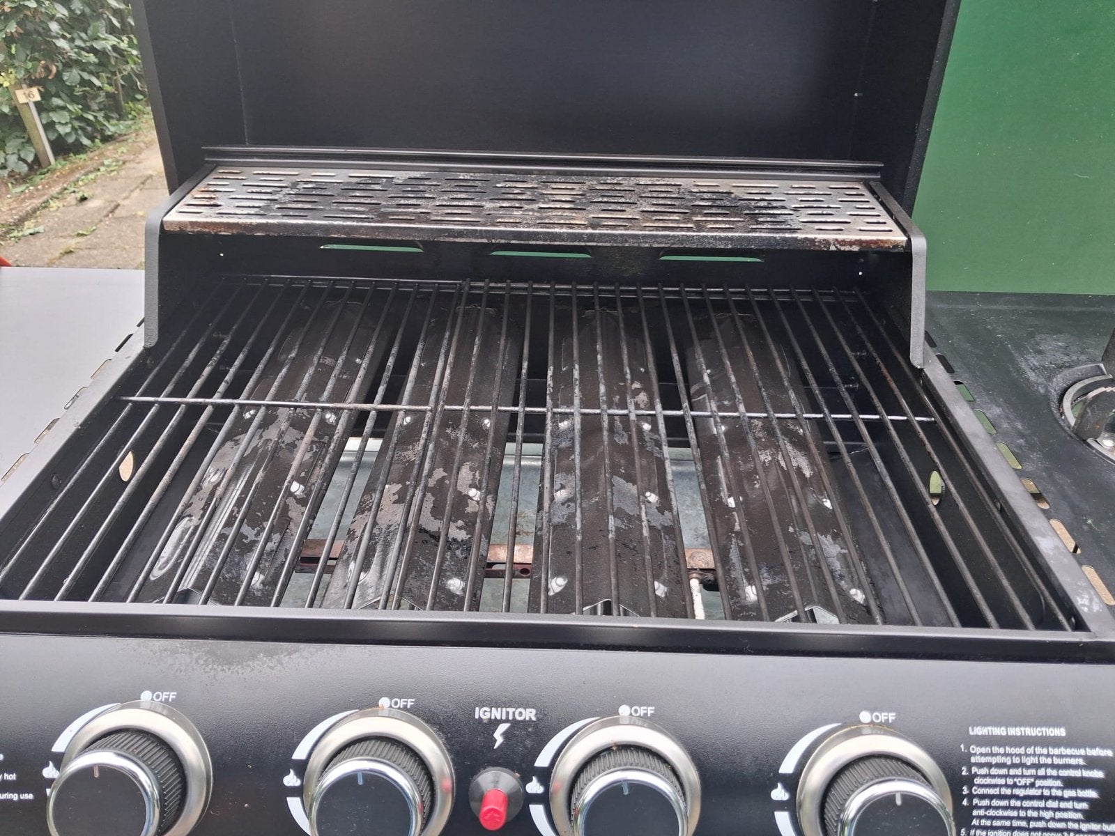 Kitchen Brothers gas BBQ met zij-aansluiting en 5 branders, Ophalen, Zo goed als nieuw