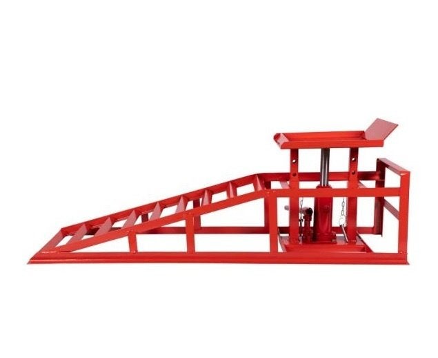 Oprijbrug / autobok ingebouwde krik 2 ton | GRATIS VERZENDIN, Auto diversen, ., Potkrik, Nieuw, Ophalen of Verzenden