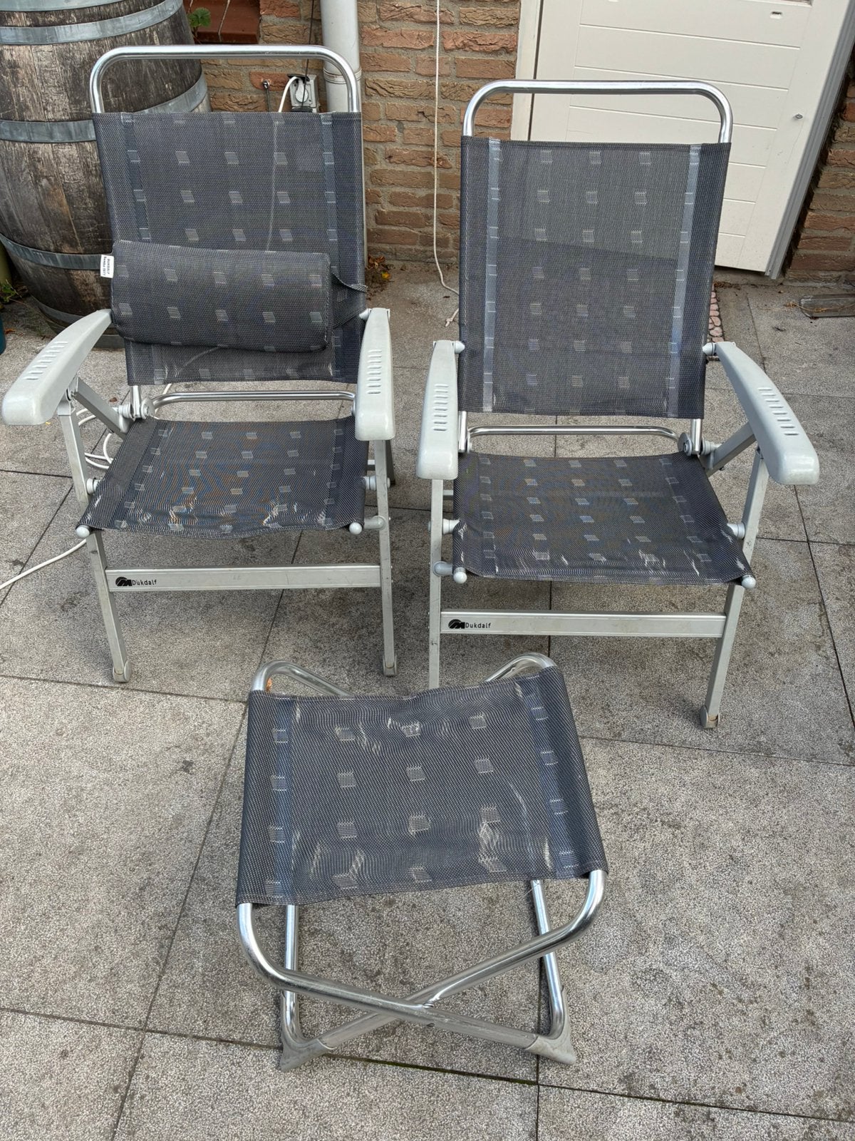 Dukdalf Samba campingstoelen, Ophalen, Gebruikt, Campingstoel