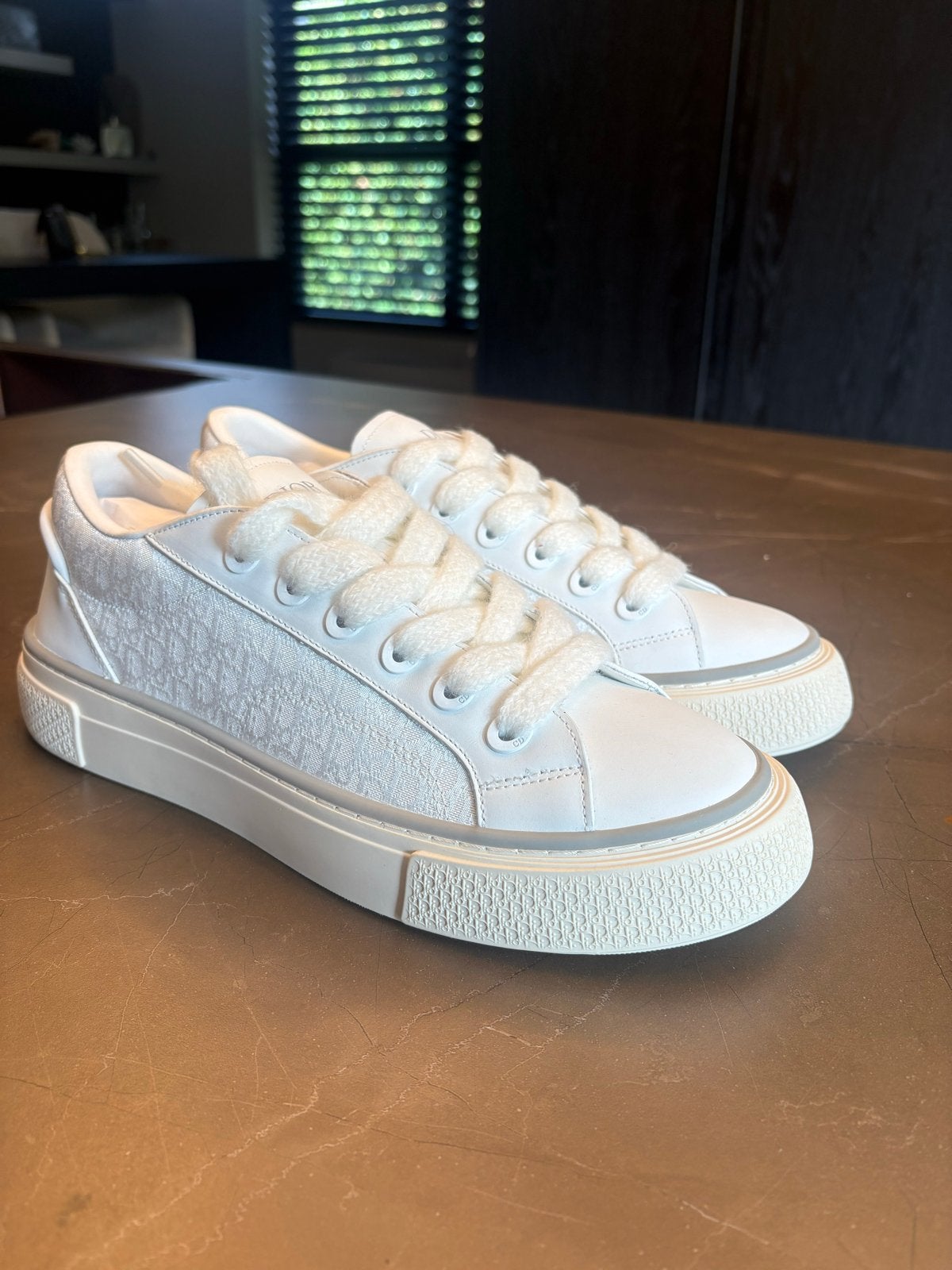 Dior Homme B33 Low-Top Tennis Sneakers Maat 45, Kleding | Heren, Ophalen of Verzenden, Nieuw, Wit, Sneakers of Gympen