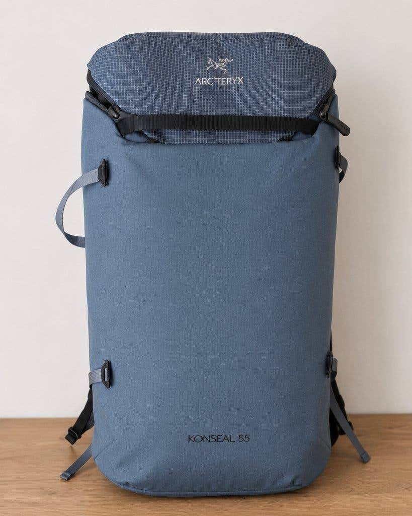 Arc'teryx Konseal 55 Rugzak– 55L – blauw/zwart., 25 tot 40 cm, Ophalen of Verzenden, Zo goed als nieuw, Overige merken