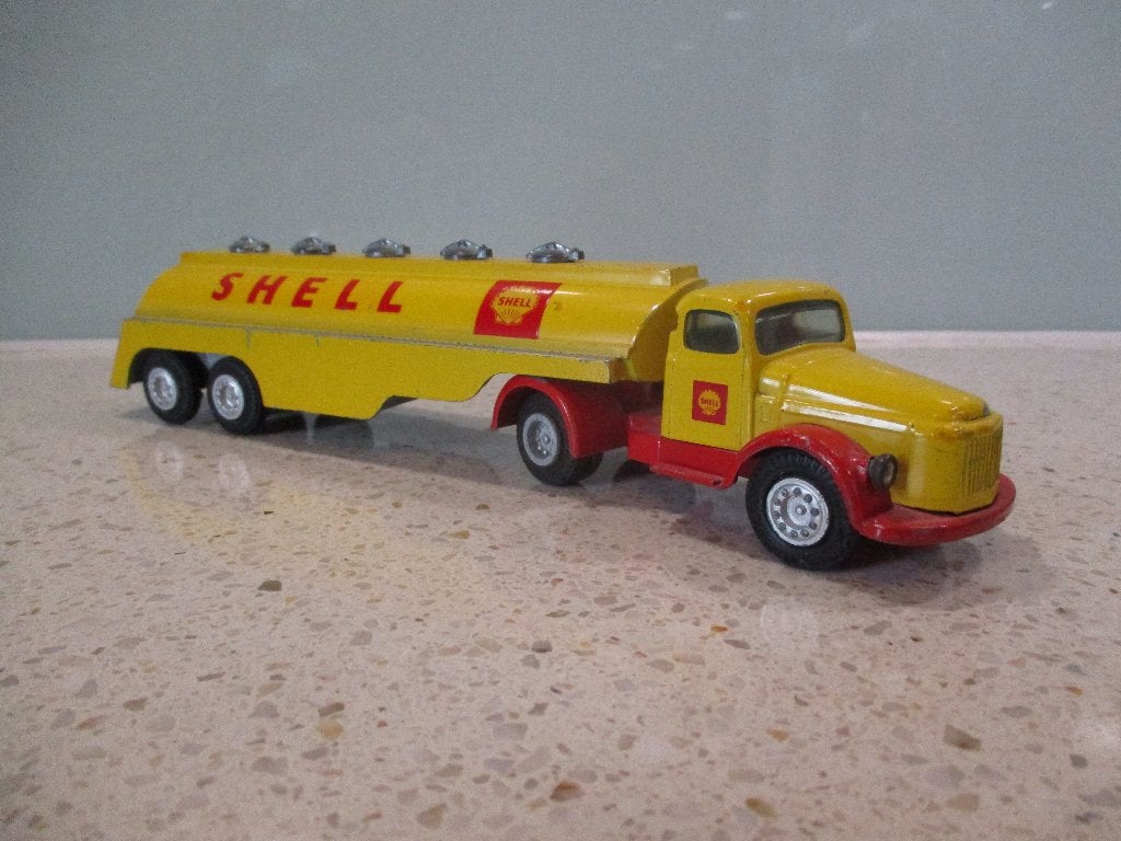 Tekno Denmark Volvo Titan N88 Shell, Verzenden, Zo goed als nieuw, Bus of Vrachtwagen, Tekno