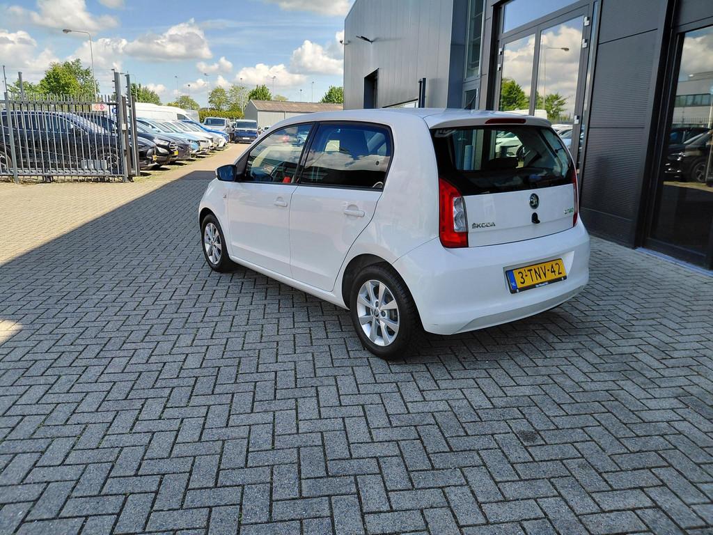 Skoda Citigo 1.0 Greentech Drive, Auto's, Skoda, Voorwielaandrijving, Stof, Gebruikt, Wit