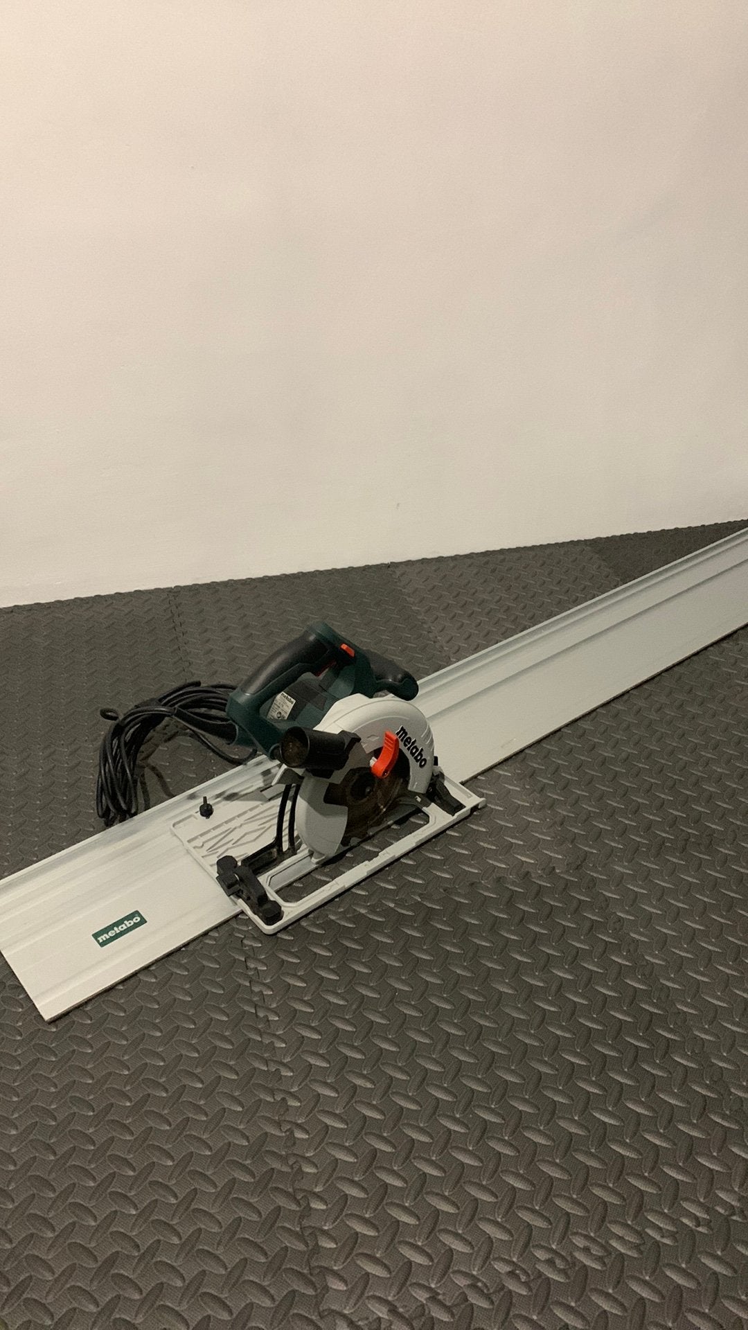 Metabo KS 55 FS Set cirkelzaagmachine 1200W 160mm, Ophalen, Cirkelzaag, Zo goed als nieuw, 30 tot 70 mm