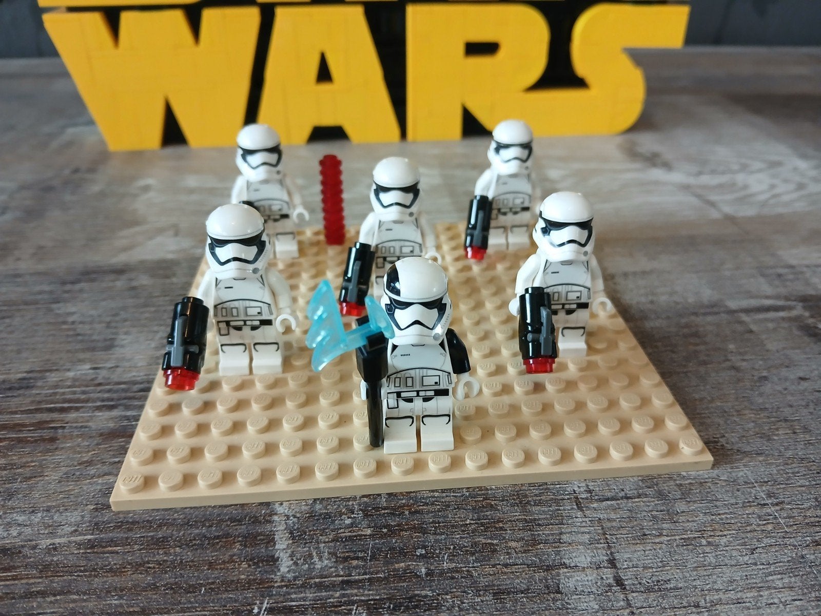 6 LEGO STAR WARS first order stormtroopers  sw0886 en sw0667, Ophalen of Verzenden, Gebruikt, Minifiguur, Star Wars