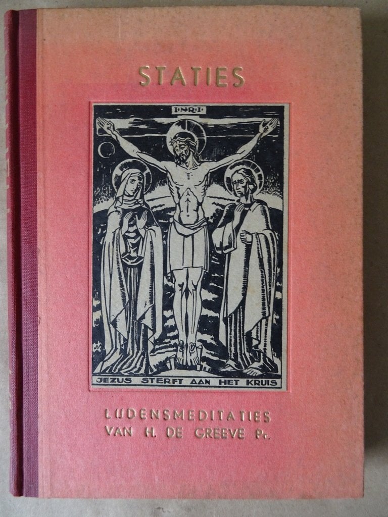 H. de Greeve pr. Staties lijdensmeditaties 1e druk 1948, Gelezen, Christendom | Katholiek, Ophalen of Verzenden, H. de Greeve pr.