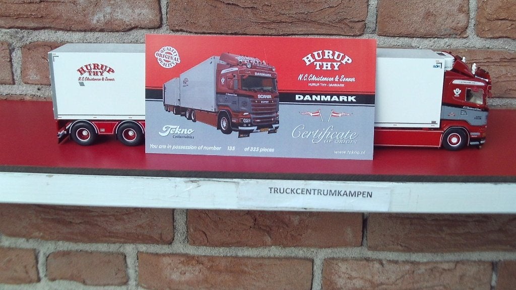 Tekno  Scania  R  Streamline  van  NC  Christensen., Ophalen of Verzenden, Nieuw, Bus of Vrachtwagen, Tekno