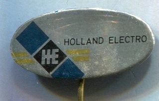 Holland electro blik speldje ( L_130), Verzamelen, Speldjes, Pins en Buttons, Verzenden, Zo goed als nieuw, Merk, Speldje of Pin