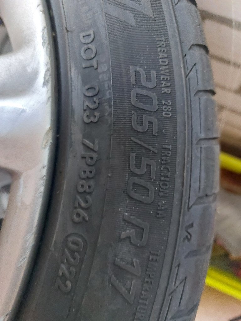 Volvo 17 inch velgen + band, Ophalen, Gebruikt, Velg(en), 17 inch