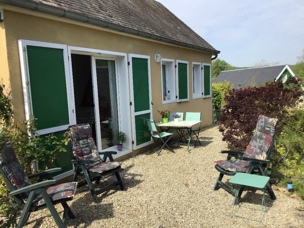 5-pers. chalet aan rustig meer in midden/zuid Frankrijk, 5 personen, Recreatiepark, Aan meer of rivier, Dordogne