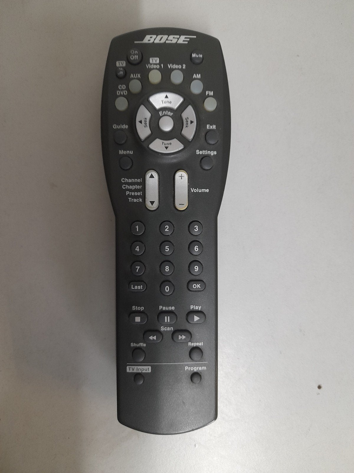 Bose 321advanced remote control, Ophalen of Verzenden, Gebruikt, Origineel, Dvd
