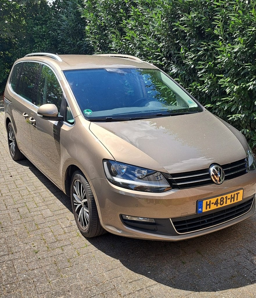 Volkswagen Sharan 2.0 TDI 150pk BMT 6-DSG 2016.  7 persoons., Auto's, Stof, Euro 6, 7 stoelen, Diesel