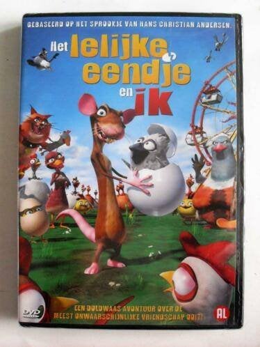 Het lelijke eendje & ik (originele dvd) NIEUW !!!, Europees, Tekenfilm, Alle leeftijden, Nieuw in verpakking