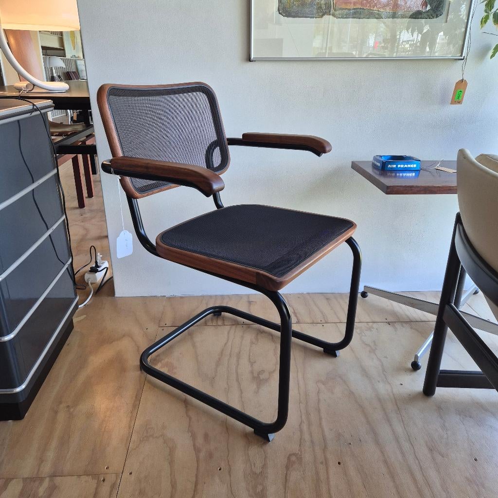 Thonet S64 N Pure Materials | Marcel Breuer | Showmodel, Ophalen, Hout, Zwart, Nieuw