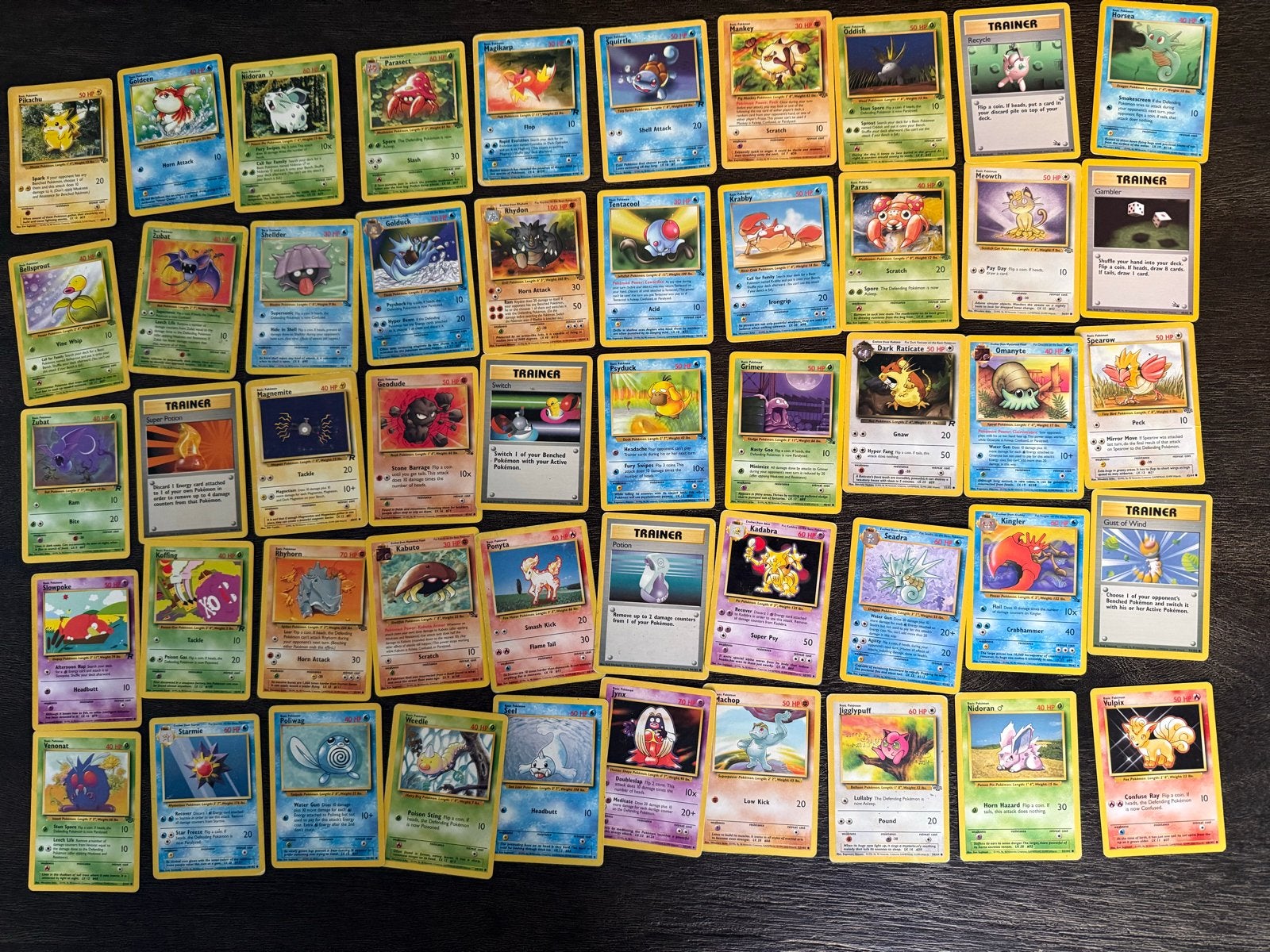 Pokémon kaarten - Vintage en zeldzaam, Ophalen of Verzenden, Gebruikt, Meerdere kaarten