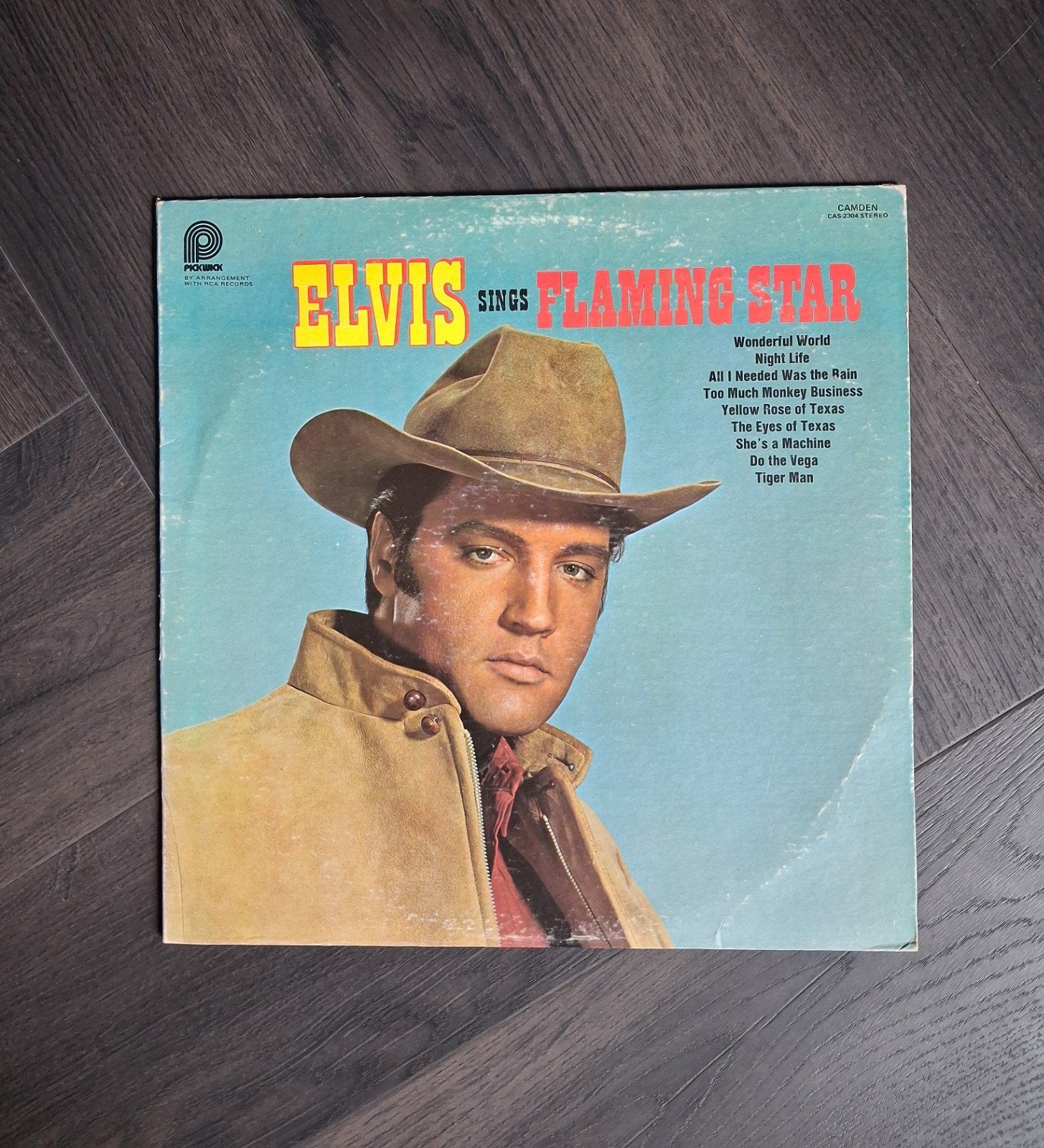 Elvis Presley - Elvis Sings Flaming Star LP (1969), LP, Gebruikt, Pop, Originele persing