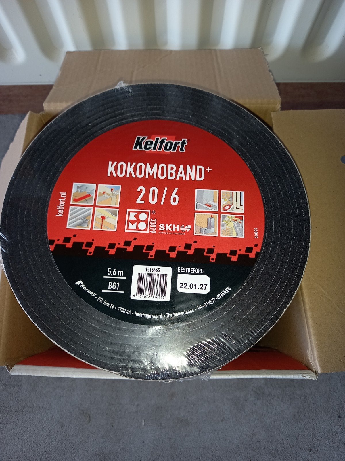 Compriband/Voegenband Kelfort 20/6, Minder dan 4 cm, Overige materialen, Nieuw, Ophalen of Verzenden
