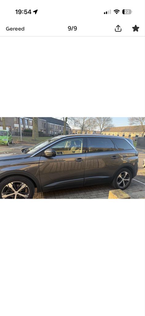 Peugeot 5008 1.2 Puretech 130pk S&S Eat6 2018 Grijs, 1199 cc, 7 stoelen, 690 kg, SUV of Terreinwagen