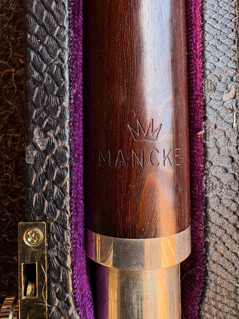 Mancke flute headjoint, Muziek en Instrumenten, Blaasinstrumenten | Dwarsfluiten en Piccolo's, Ophalen, Gebruikt, Dwarsfluit, Met koffer of tas