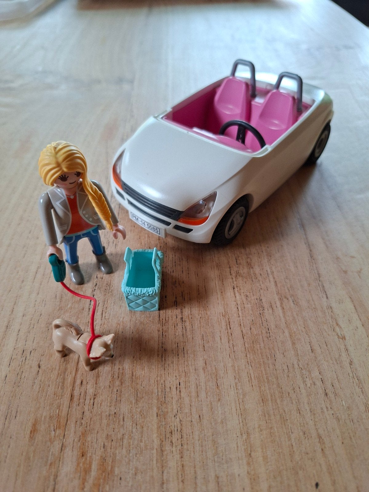 playmobil 5585 cabrio, Kinderen en Baby's, Speelgoed | Playmobil, Ophalen of Verzenden, Zo goed als nieuw, Complete set