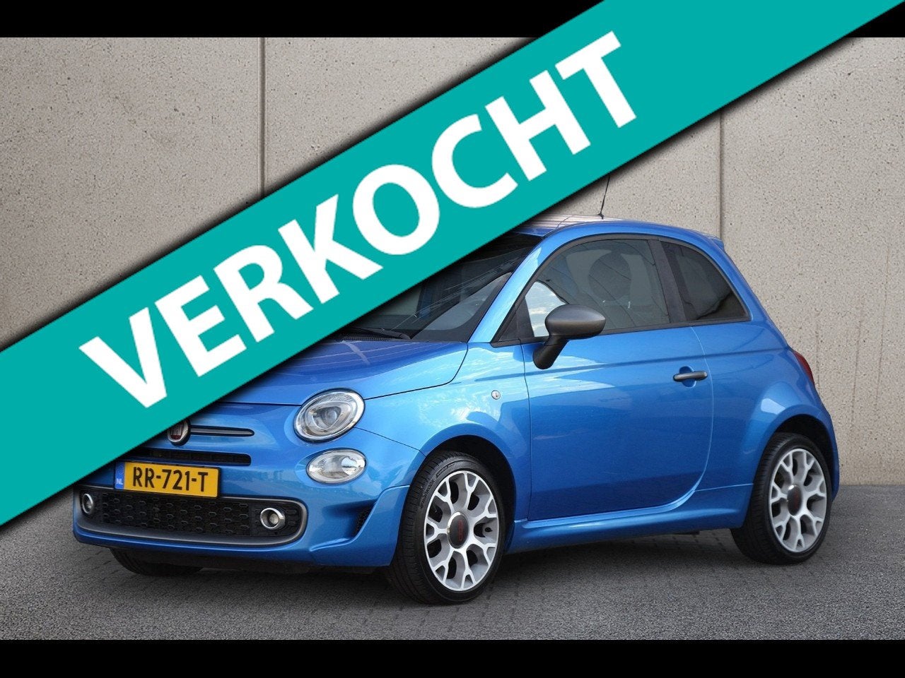 Fiat 500 1.2 500S | Climate Control | Half Leder | LM Velgen, Auto's, Voorwielaandrijving, Gebruikt, 4 cilinders, 840 kg