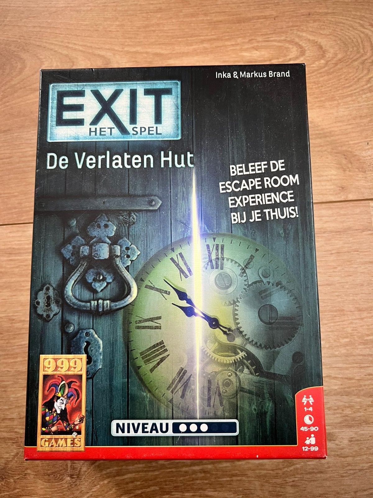 EXIT Escape room spel: De Verlaten Hut, Ophalen of Verzenden, Zo goed als nieuw