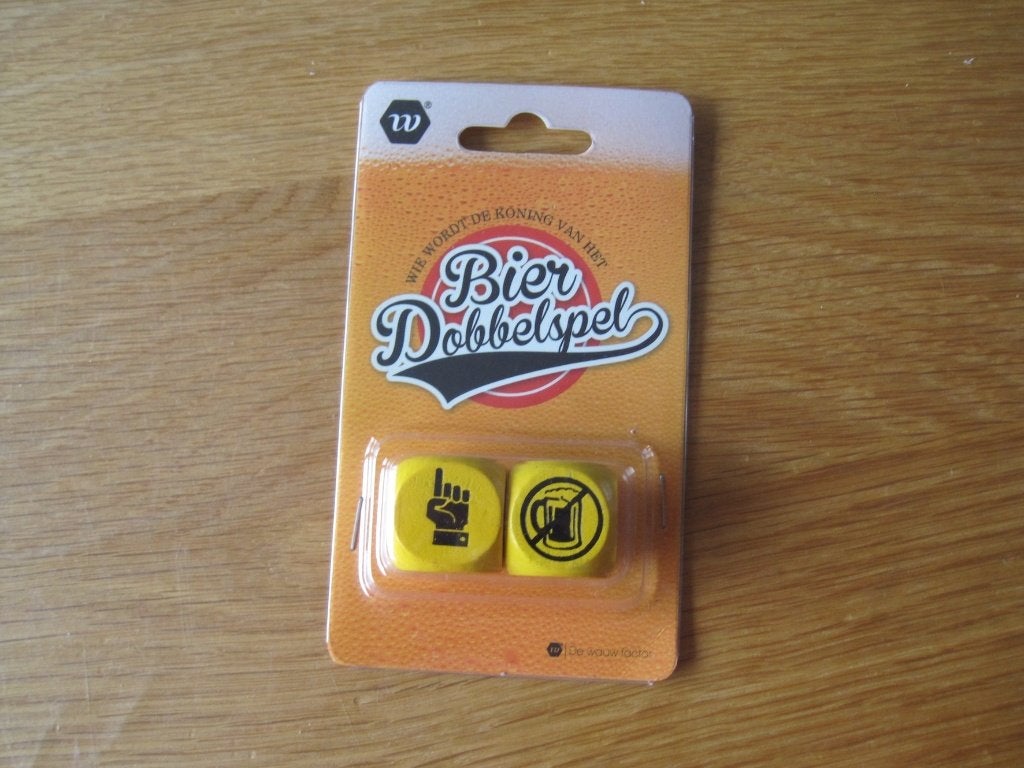 bier dobbelspel - nieuw, Vijf spelers of meer, Ophalen of Verzenden, Nieuw, D & F