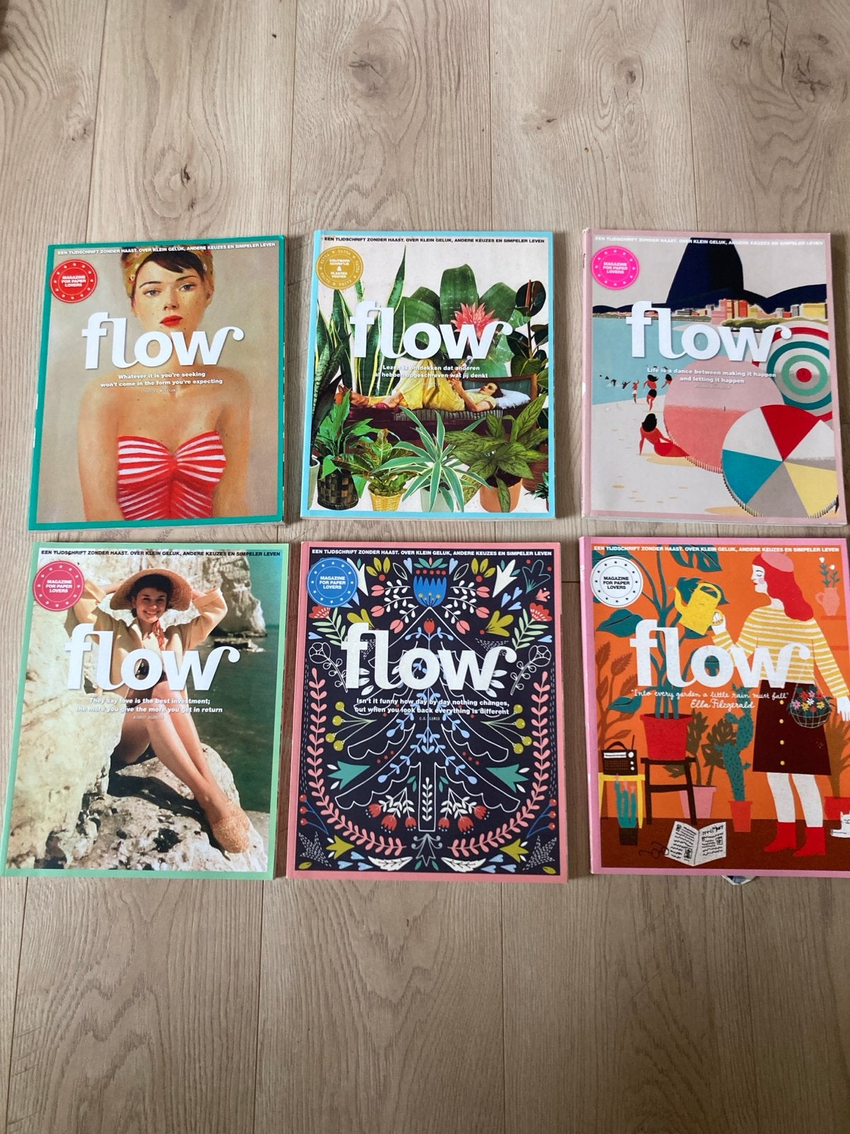 Flow magazine 2017 - Nummers 1, 3, 4, 5, 6,8 + deel extra's, Boeken, Tijdschriften en Kranten, Ophalen of Verzenden, Zo goed als nieuw