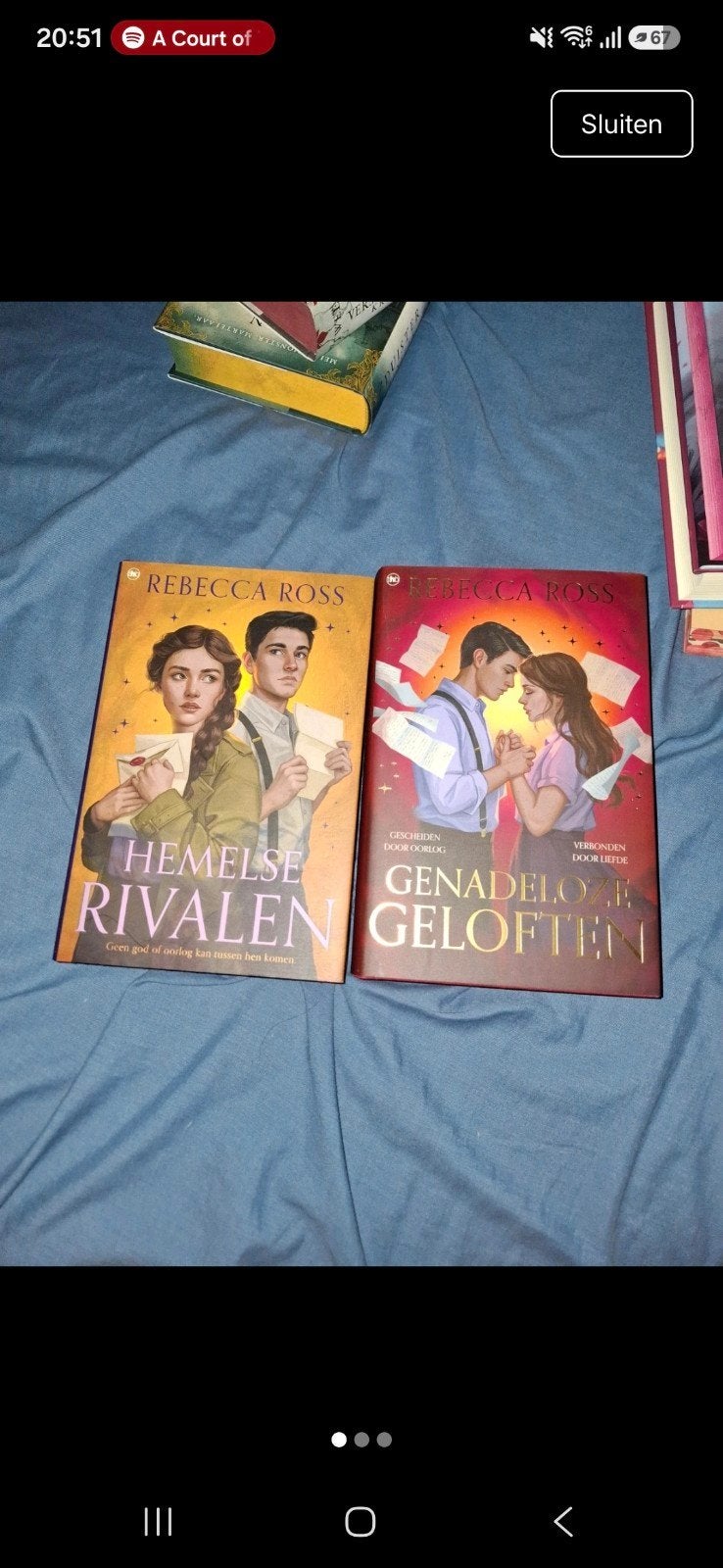 Rebecca Ross - Hemelse Rivalen & Genadeloze Gelofte, Boeken, Ophalen of Verzenden, Nieuw, Rebecca Ross, Nederland