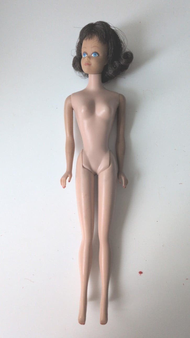 Vintage Midge  Barbie pop, Ophalen of Verzenden, Gebruikt, Barbie