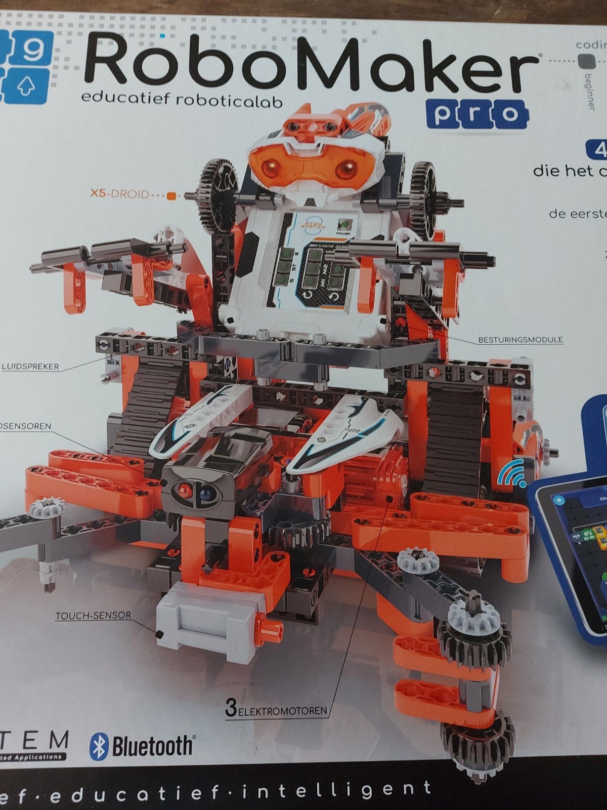 Clementoni RoboMaker Pro Educatief Roboticalab, Ophalen of Verzenden, Nieuw, Bouwen, Met geluid