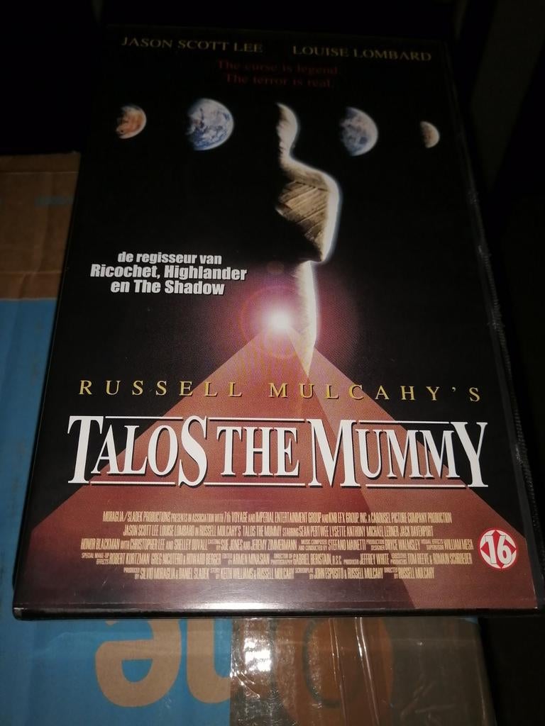 VHS - Talos The Mummy, Vanaf 16 jaar, Ophalen of Verzenden, Zo goed als nieuw, Actie en Avontuur