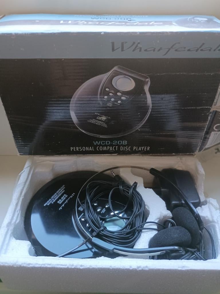 Wharfedale vintage portable discman, Geen, Geen, Wharfedale, Ophalen of Verzenden
