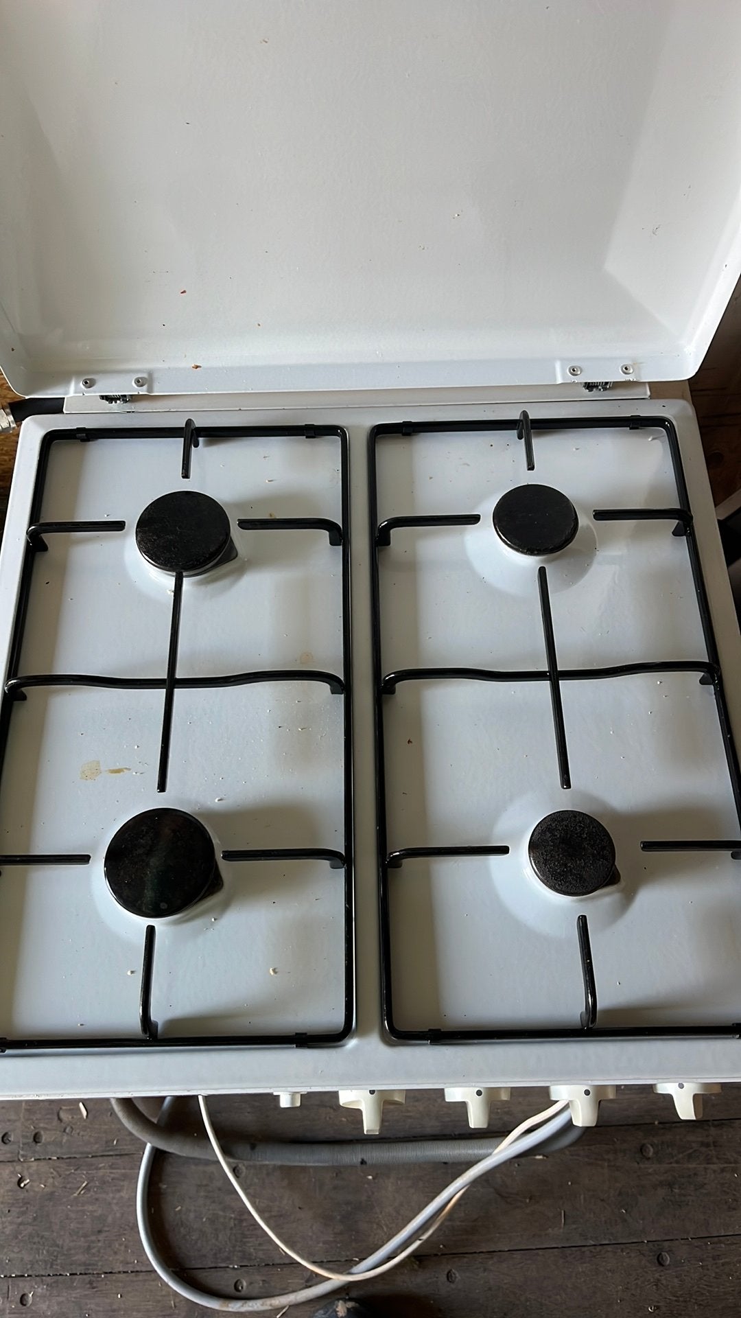 Los gasstel 4 pit, Ophalen, 4 kookzones, Zo goed als nieuw, Gas