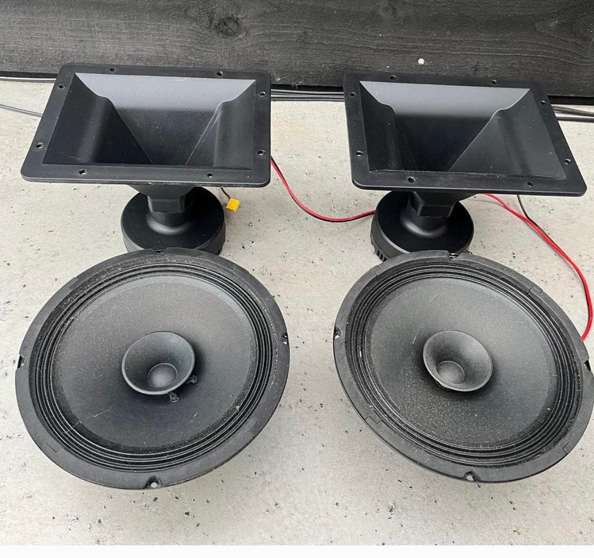 Breedband  met ABS hoorn met drivers, Audio, Tv en Foto, Luidsprekers, Overige merken, S, Ophalen of Verzenden, Zo goed als nieuw