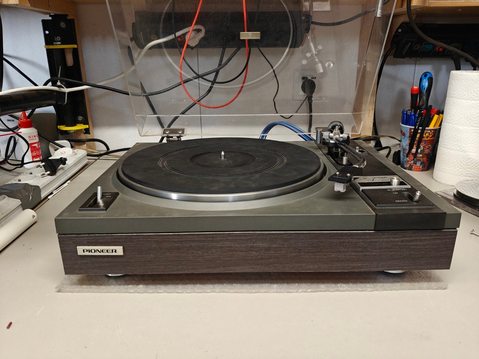 pioneer PD-115D, Audio, Tv en Foto, Platenspelers, Gebruikt, Automatisch, Ophalen of Verzenden, Pioneer