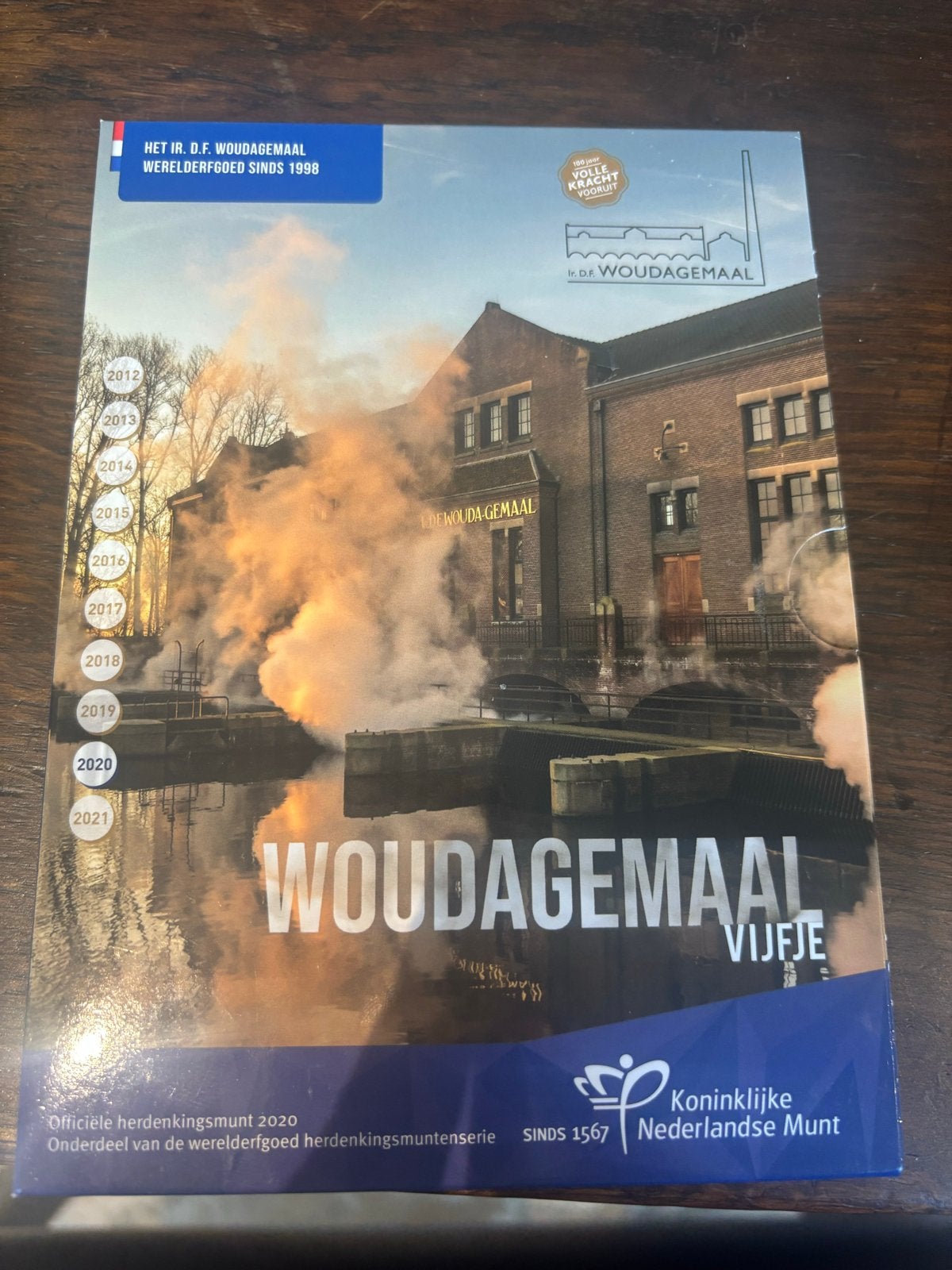 Woudagemaal Vijfje 2020 - Koninklijke Nederlandse Munt, Verzenden, Zilver, Losse munt, 5 gulden